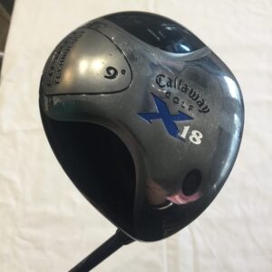 #110 Callaway X18 mens driver 9 degree